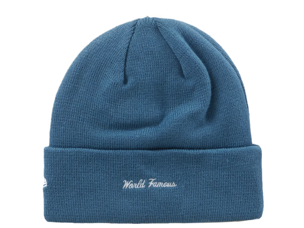 Supreme New Era Box Logo Beanie (FW22) Blue
