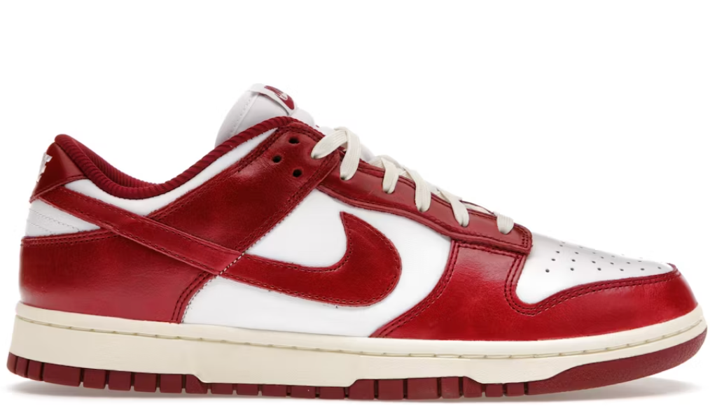 Nike Dunk Low PRM Vintage Team Red (Women's)