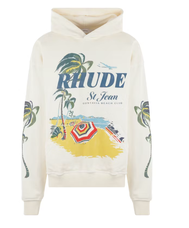 Rhude Beach Club Hoodie Vintage