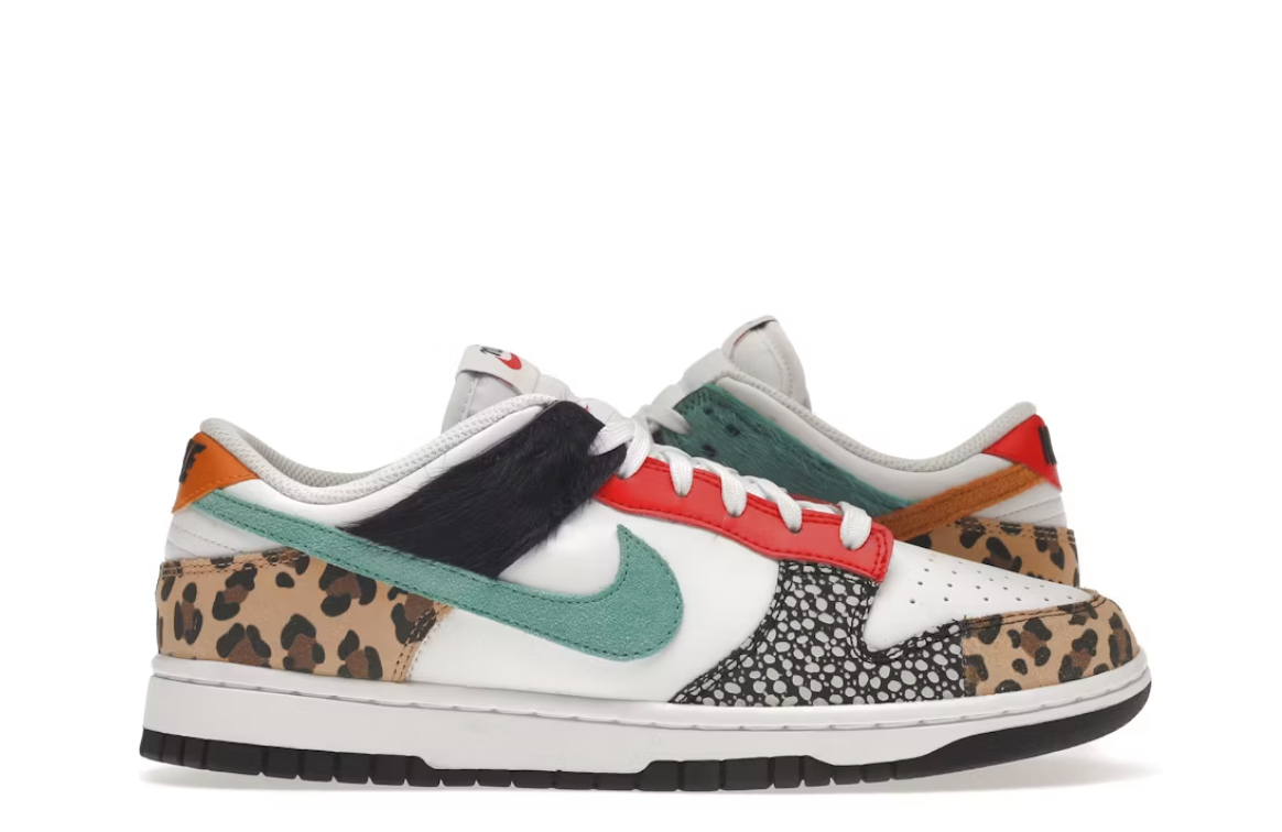 Nike Dunk Low Safari Mix (Women's)
