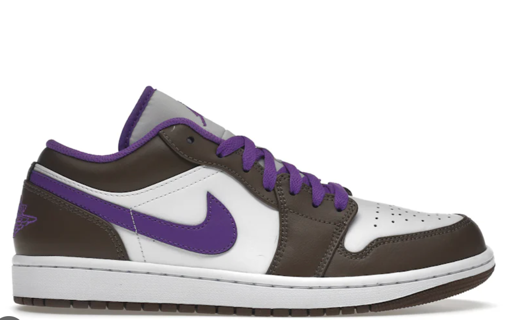 Jordan 1 Low Purple Mocha