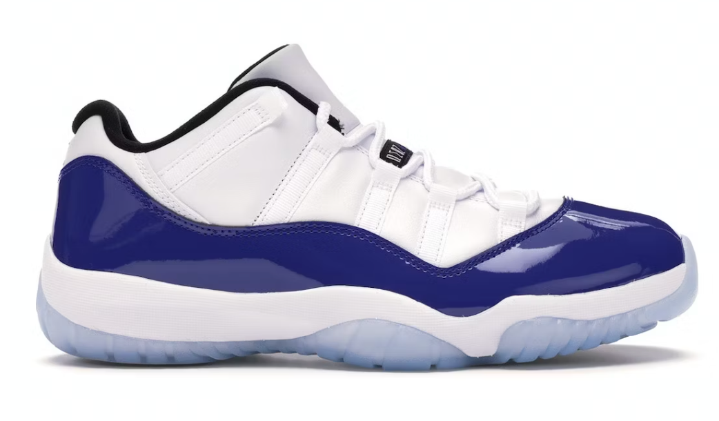 Jordan 11 Retro Low White Concord (Women's)