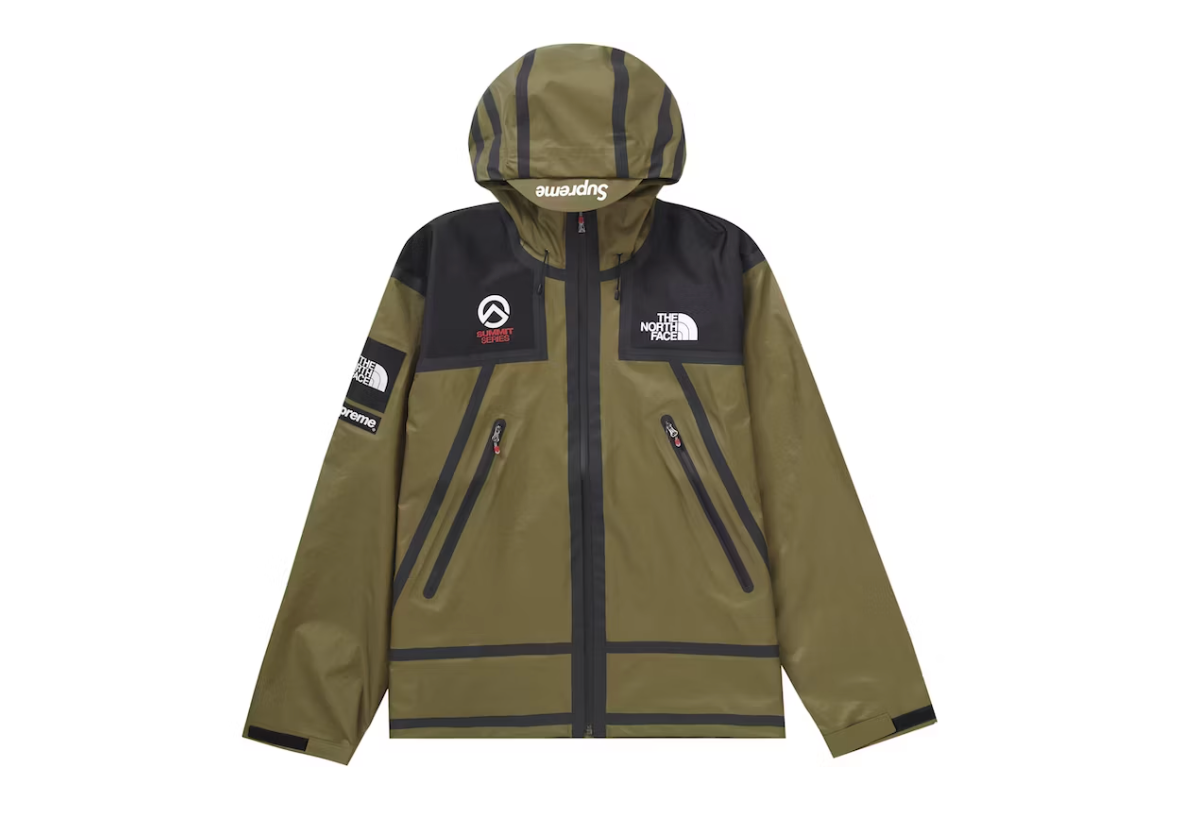 Supreme The North Face Summit Series Outer Tape Seam Jacket Olive