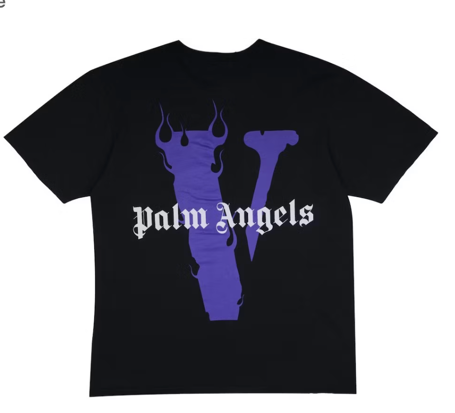 Vlone x Palm Angels T-shirt Black/Purple