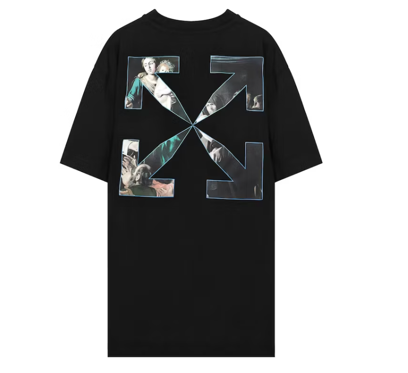 OFF-WHITE Caravaggio Painting T-shirt Black