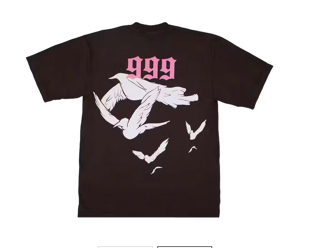 Revenge Juice Wrld Dove Tee Brown