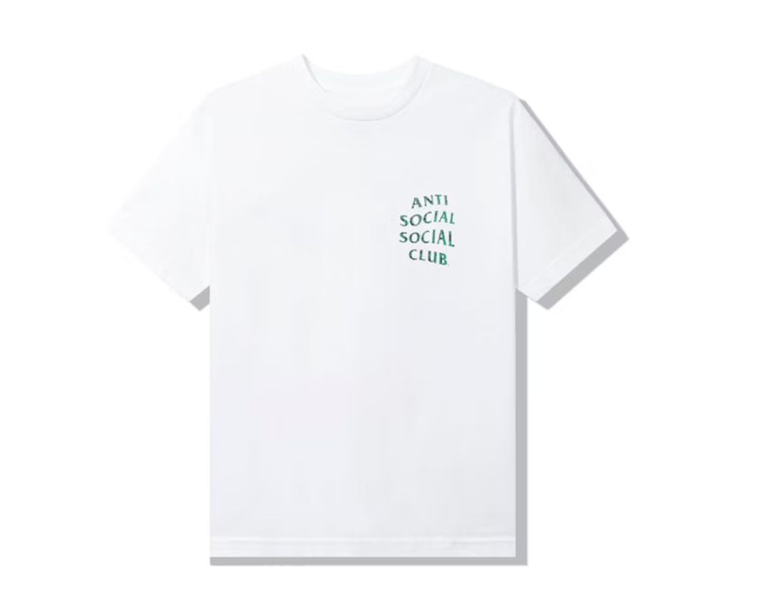 Anti Social Social Club Glitch T-shirt White