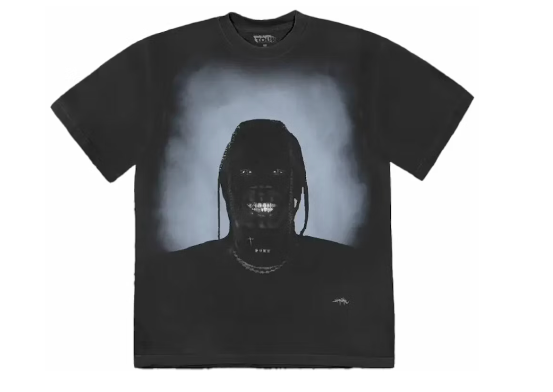 Travis Scott Utopia Circus Maximus 2023 Tour Tee Black