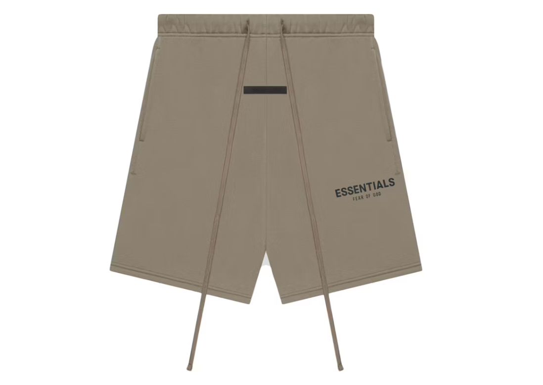 Fear of God Essentials Shorts (SS21) Taupe