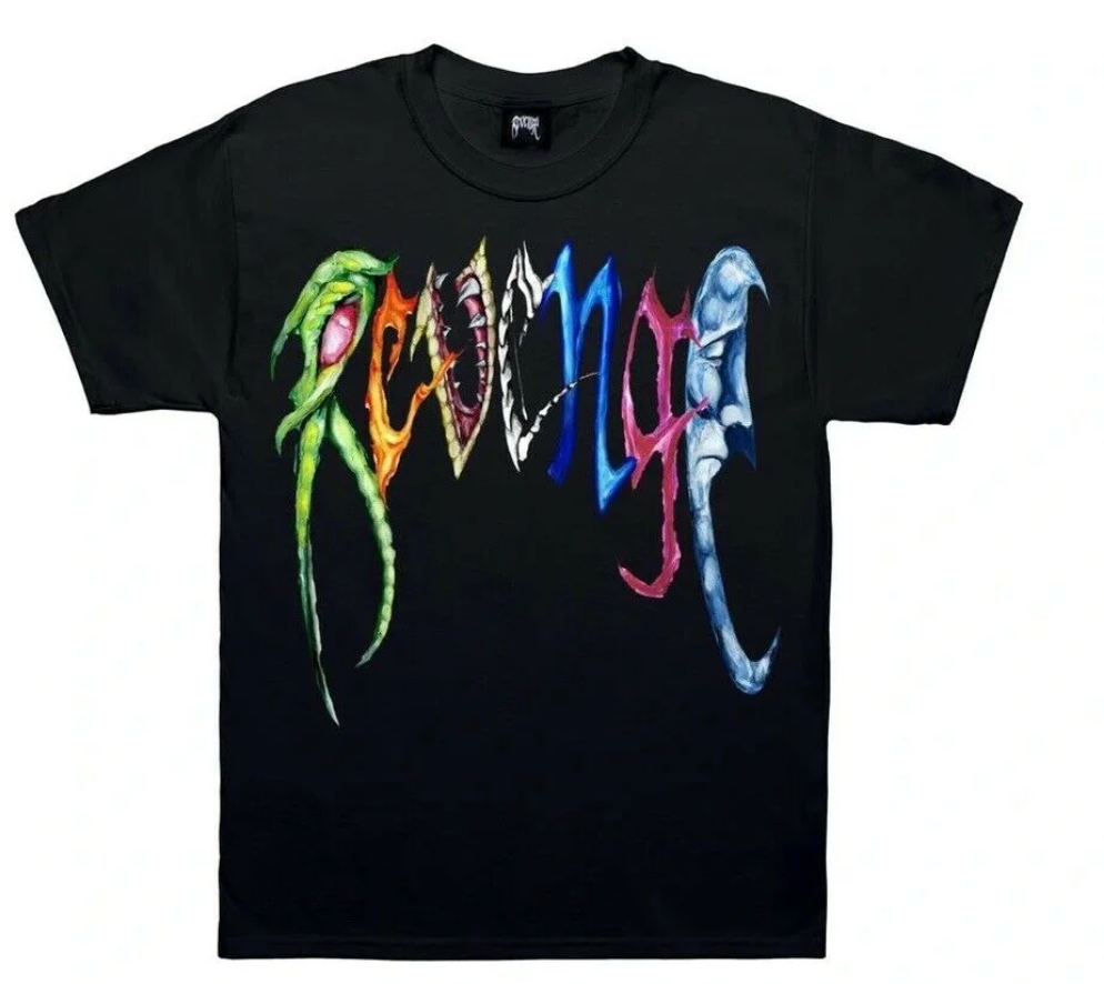 Revenge Trippie Red Arch Tee Black
