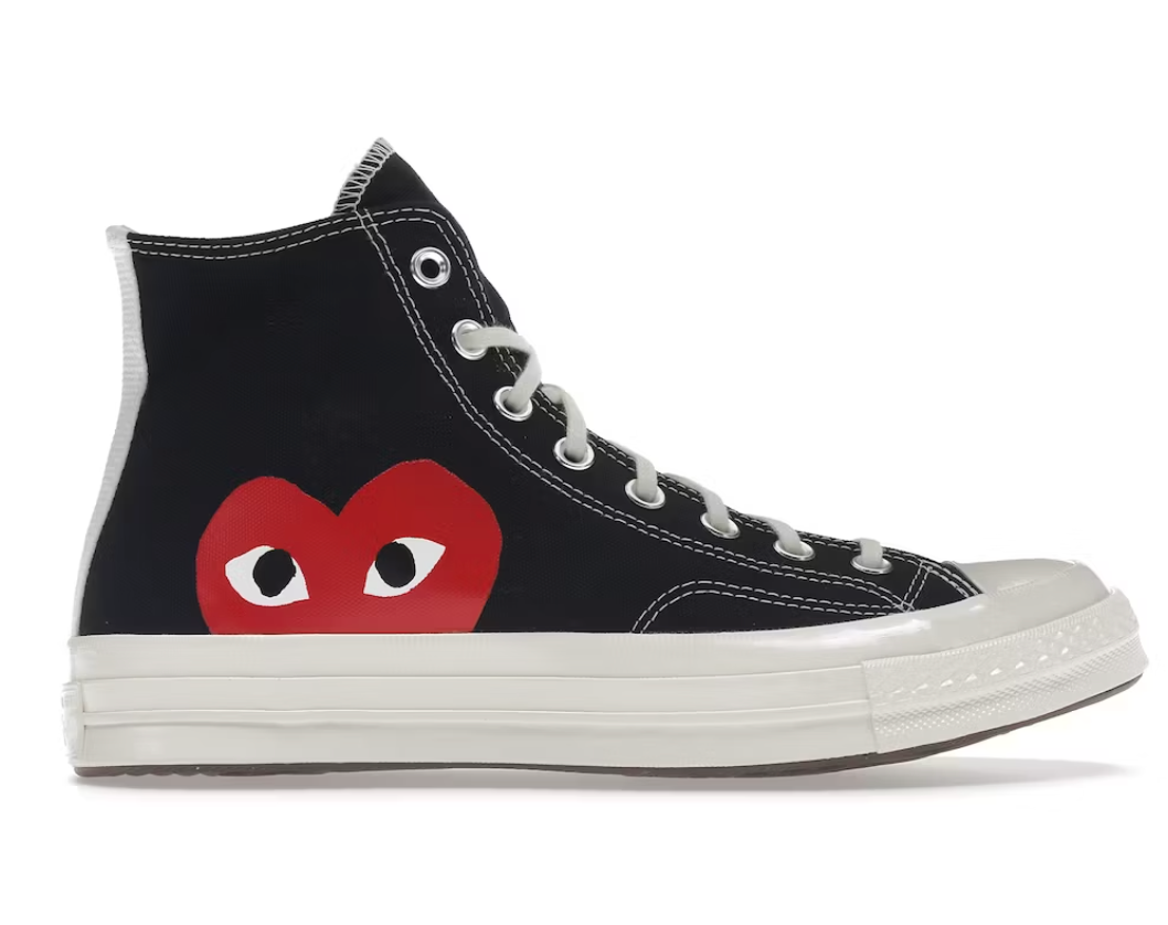 Converse Chuck Taylor All Star 70 Hi Comme des Garcons PLAY Black