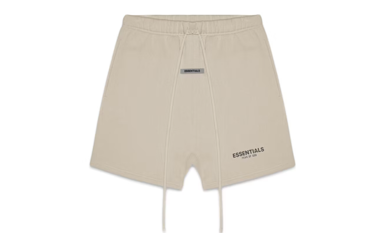 Fear of God Essentials Fleece Shorts Olive/Khaki