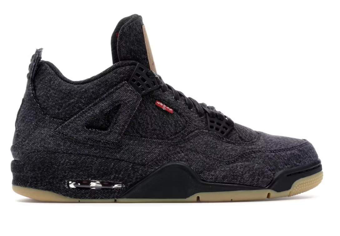 Jordan 4 Retro Levi's Black (Levi's Tag)