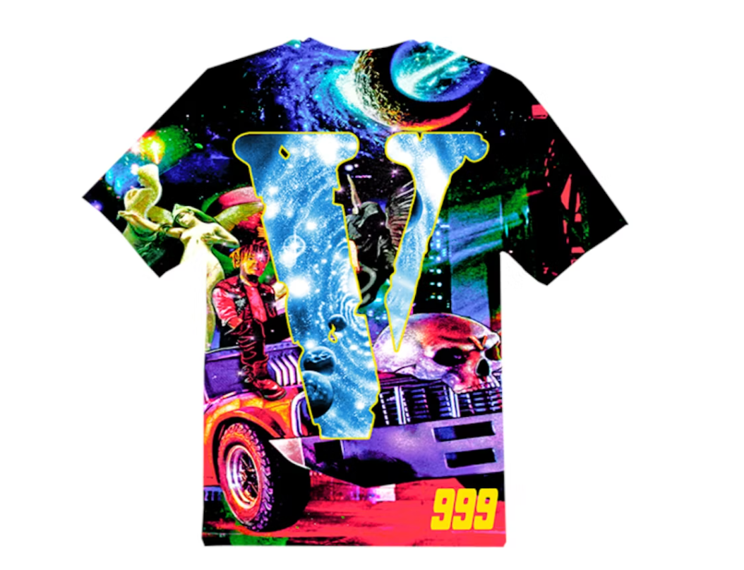 Juice Wrld x Vlone Cosmic T-shirt Black