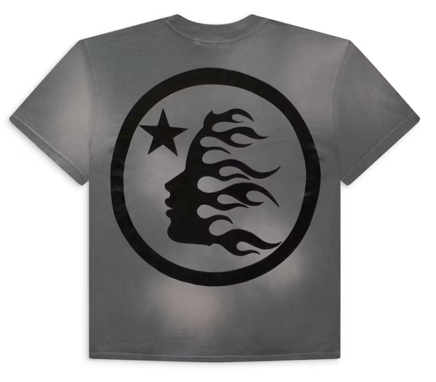 Hellstar Sports Core Logo Gel T-Shirt Grey