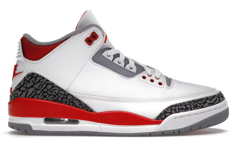 Jordan 3 Retro Fire Red (2022)