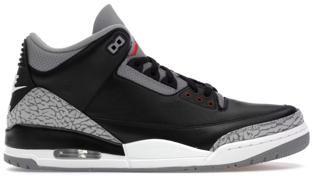 Jordan 3 Retro OG Black Cement (2024)