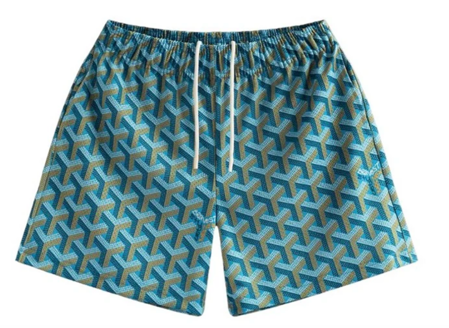 Bravest Studios Goyard Shorts Blue/Green
