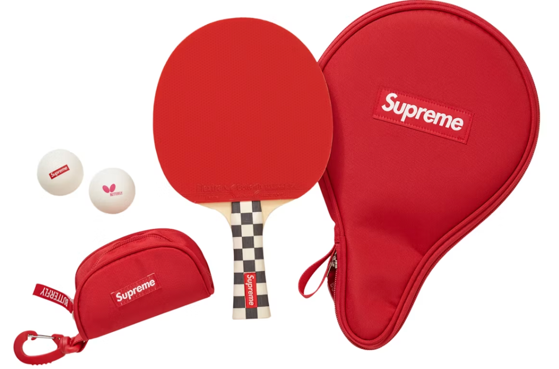 supreme butterfly table tennis racket set