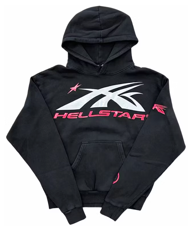 Hellstar Sport Logo Hoodie Black