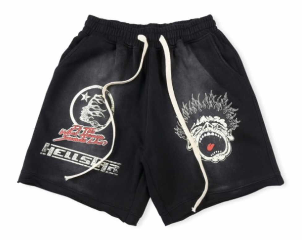 Hellstar Records Shorts black