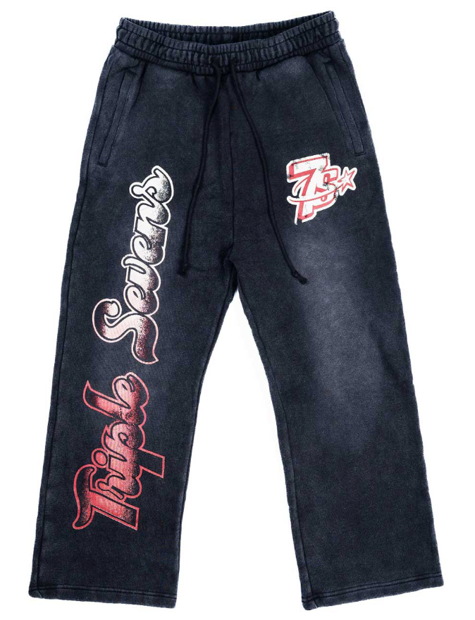 Triple Sevens All Star Sweats Vintage Black