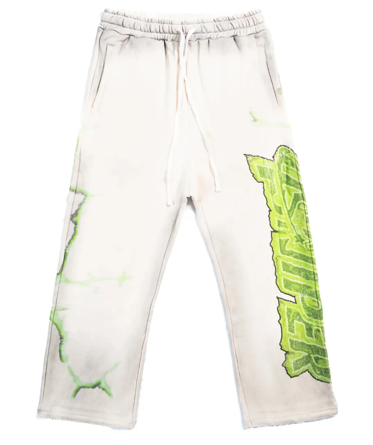Triple Sevens x Sniper Gang Vulture Sweatpants Cream