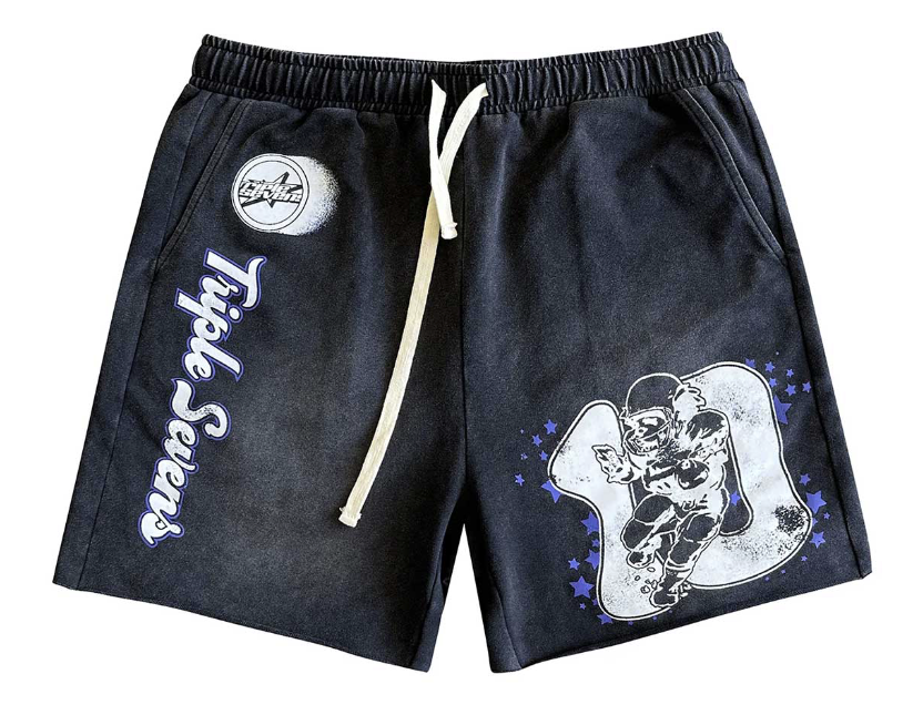 Triple Sevens All Star Jersey Shorts Black