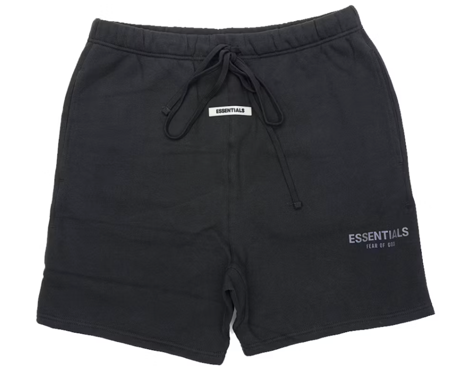 FEAR OF GOD ESSENTIALS Sweat Shorts Black/White