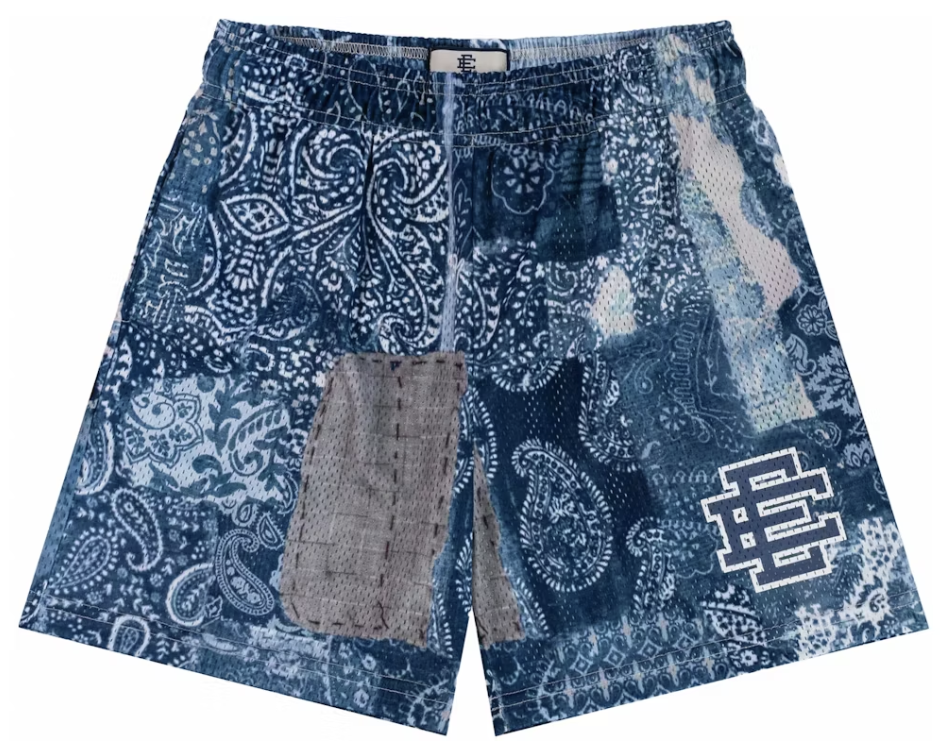 Eric Emanuel EE Basic Short (SS24) Blue Paisley