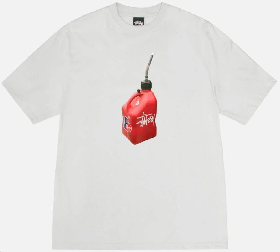 Stussy Fueled Tee White