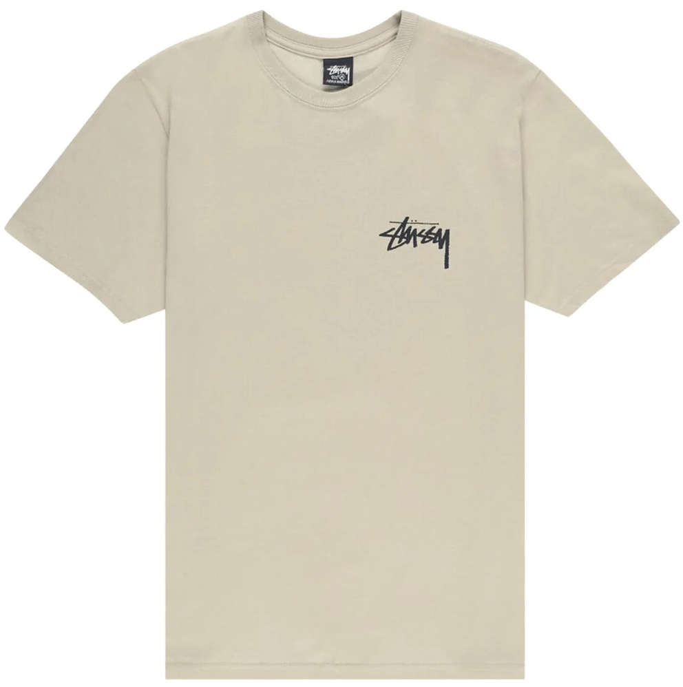 Stussy Classic Dot Tee 'Khaki'