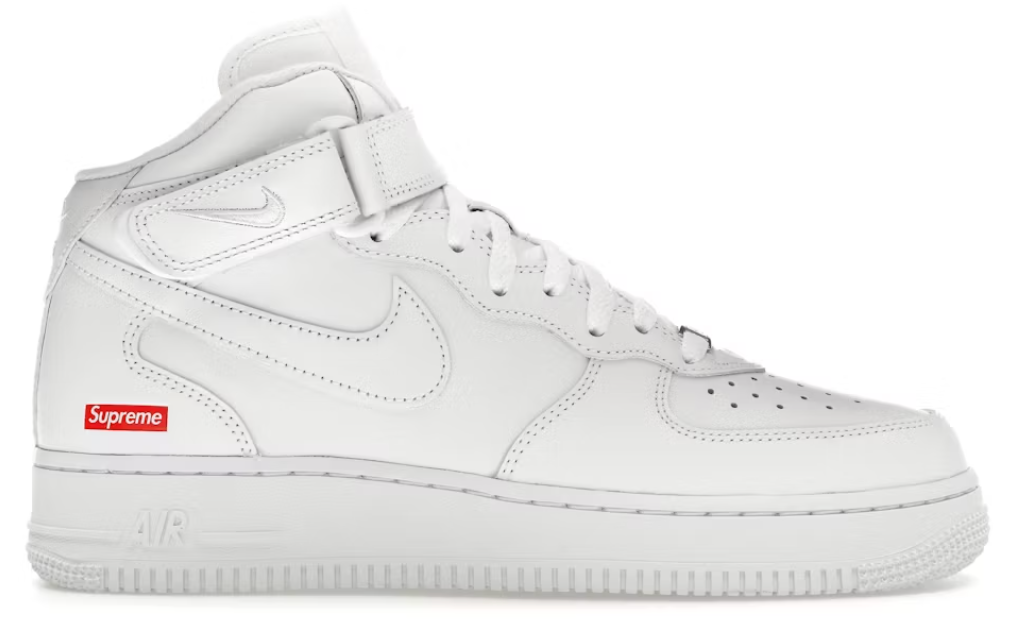 Nike Air Force 1 Mid Supreme White