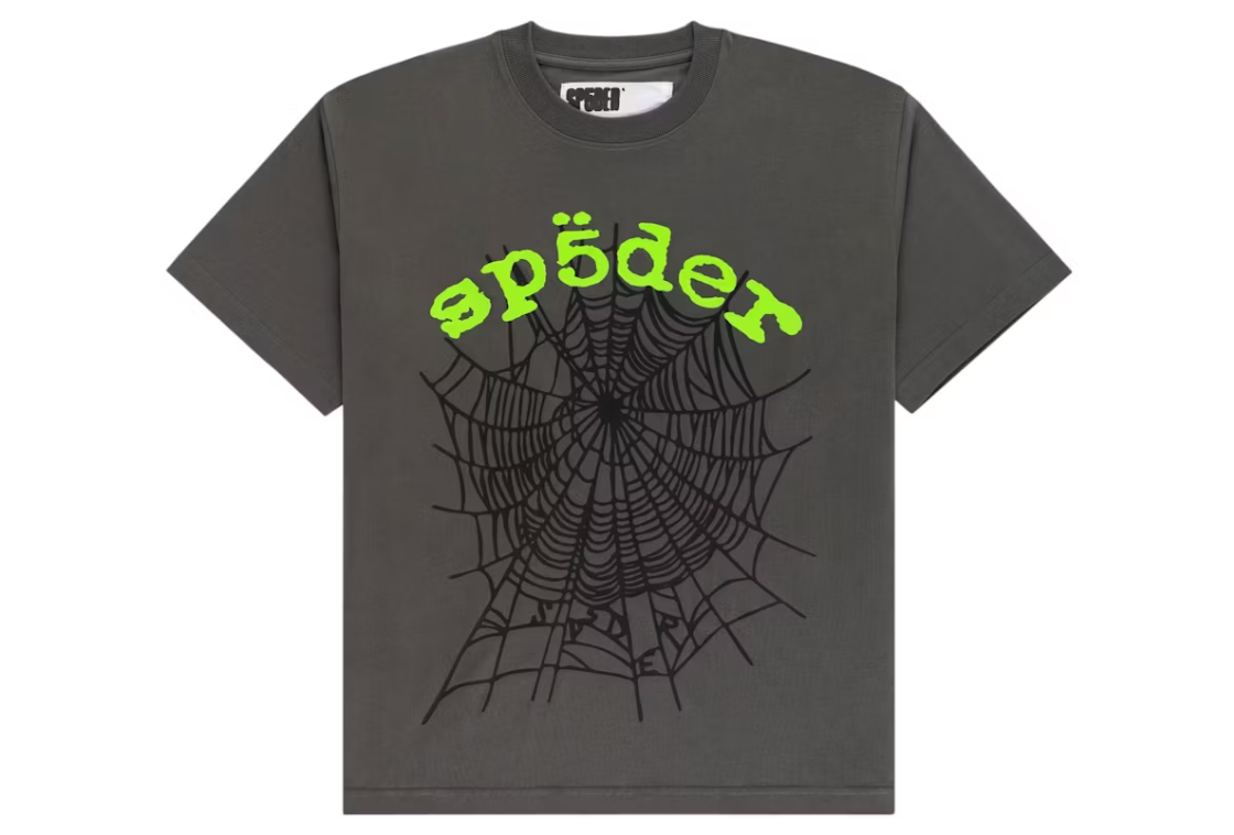 Sp5der OG Web V2 Tee Slate Grey