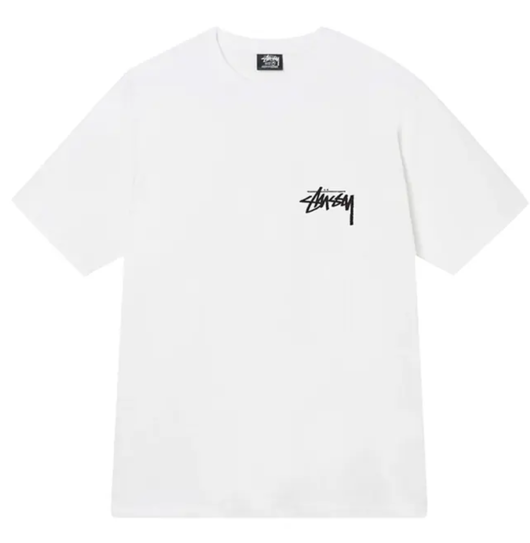 Stussy Samurai White Tee