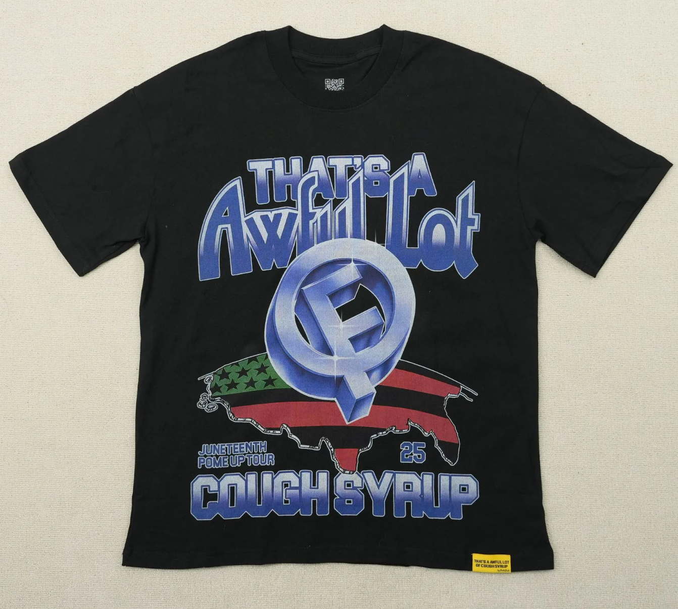 That's A Awful Lot Of Cough Syrup Juneteenth Pome Up Tour Tee