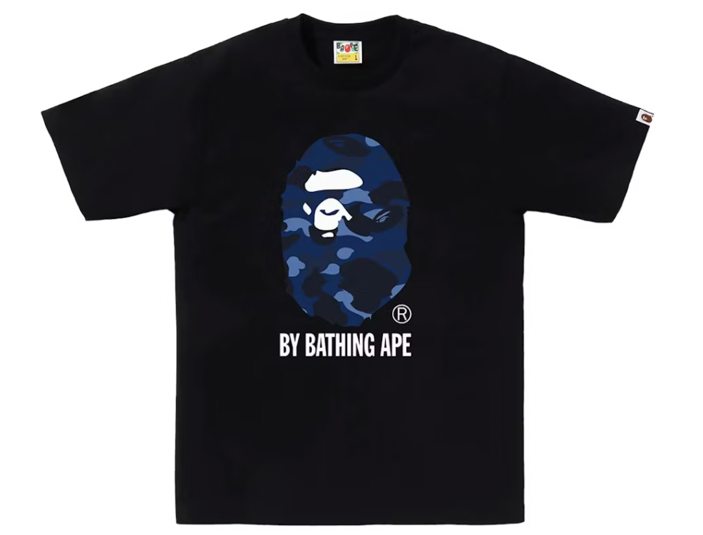 BAPE Color Camo By Bathing Ape Tee Black/Navy