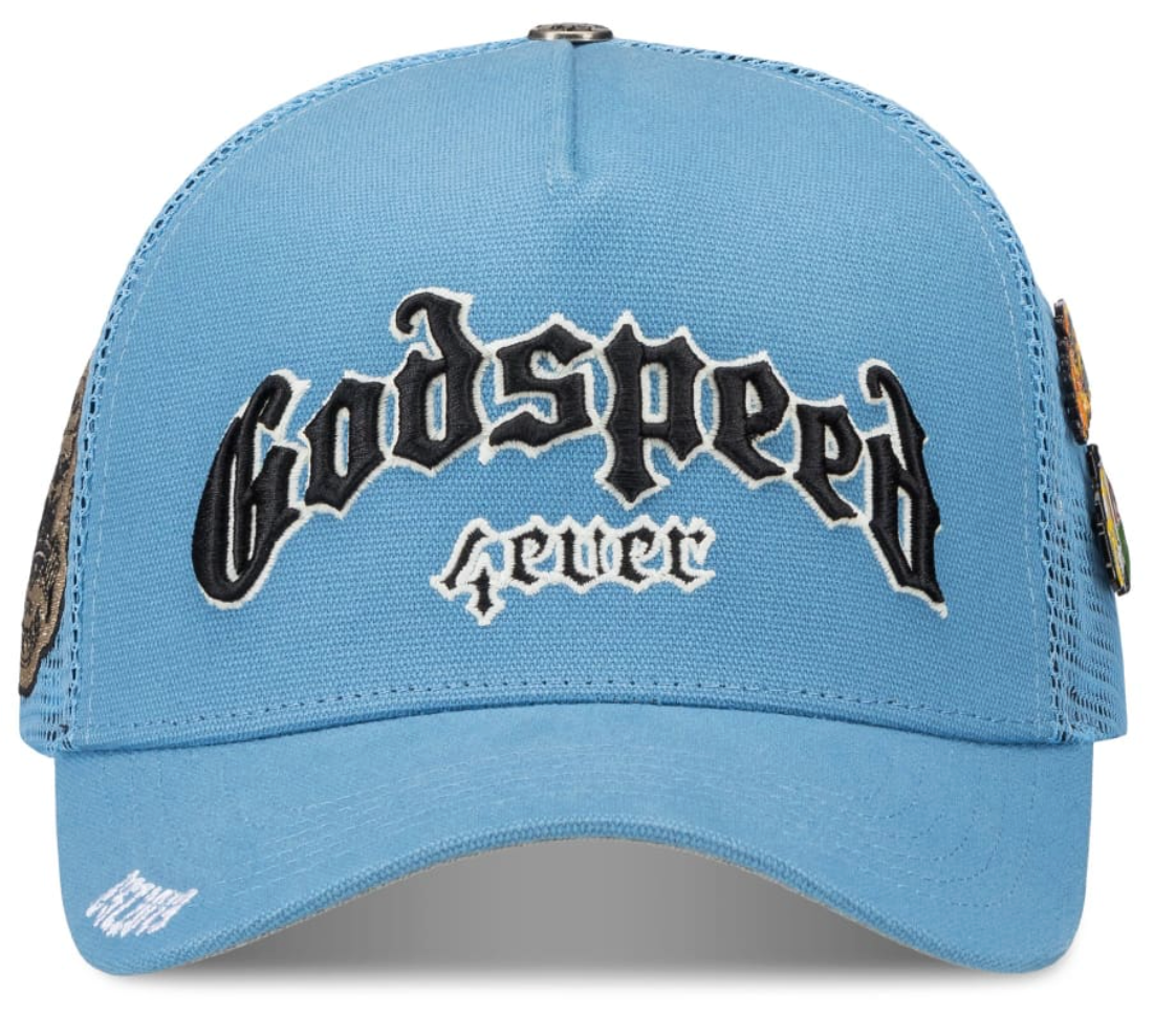 GS FOREVER TRUCKER HAT (SKY BLUE)
