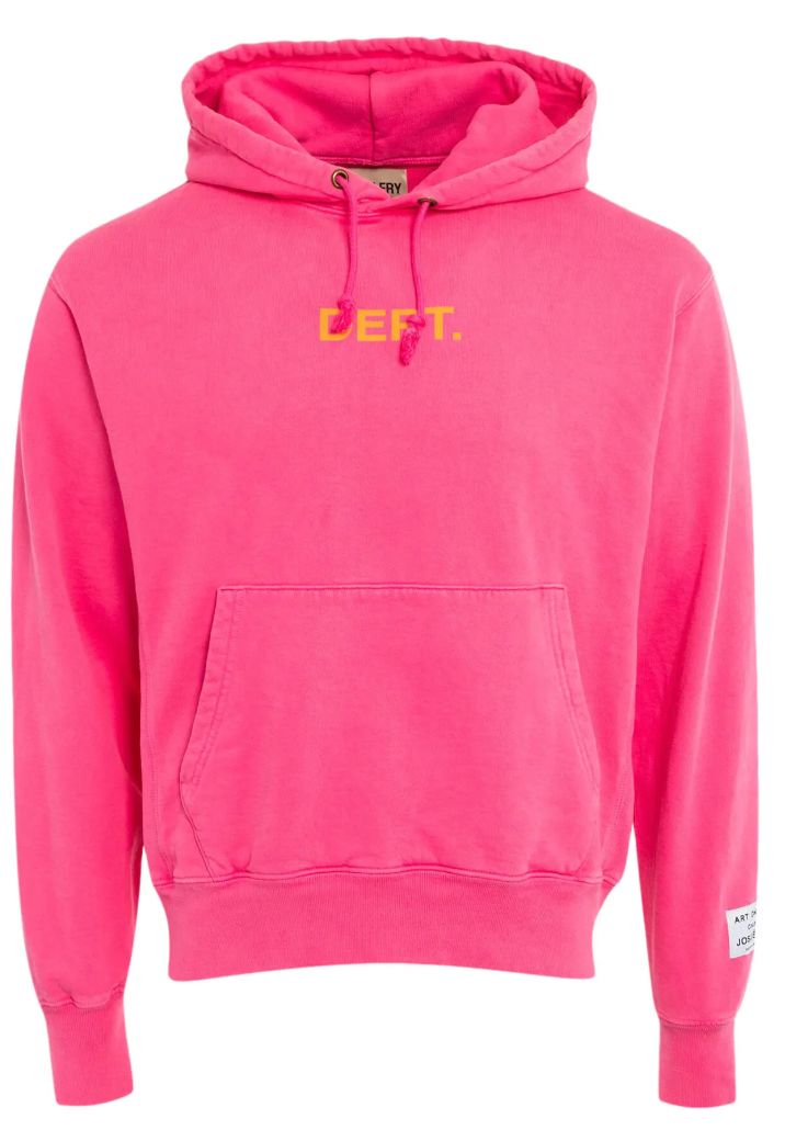 Gallery Dept. Logo Hoodie 'Flo Pink'