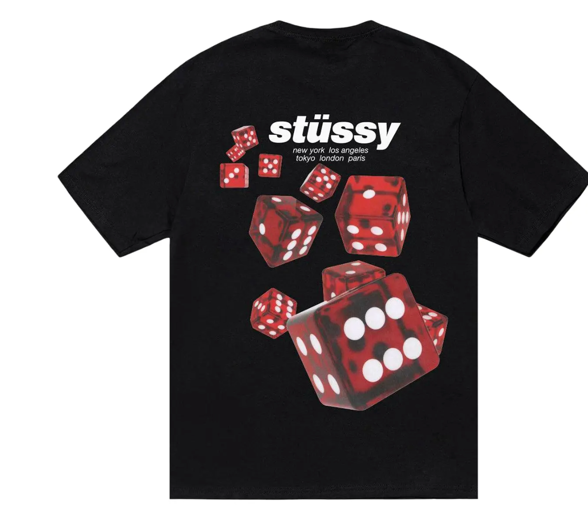 Stussy Rollers Tee 'Black'