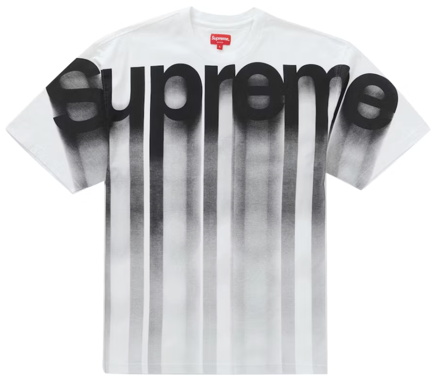 Supreme Bleed Logo S/S Top White