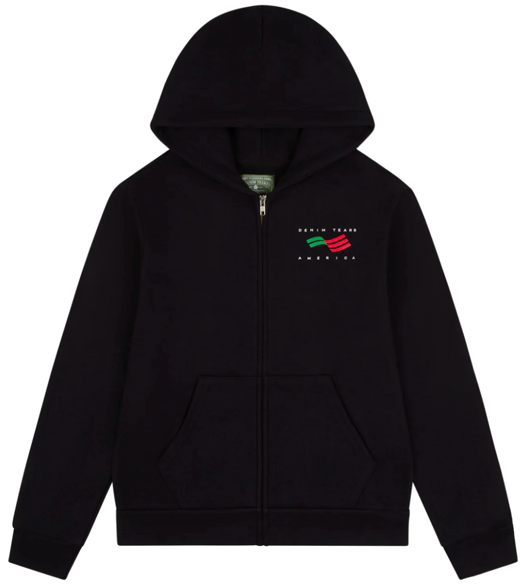 Denim Tears Zip Up Hoodie "America Sports"