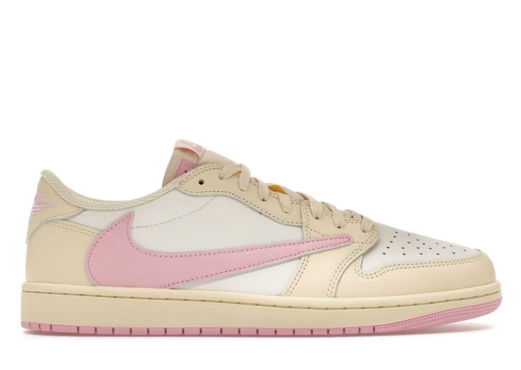 Jordan 1 Retro Low OG SP Travis Scott Shy Pink