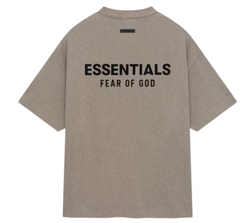 Fear of God Essentials Jersey Crewneck T-Shirt Heather Gray