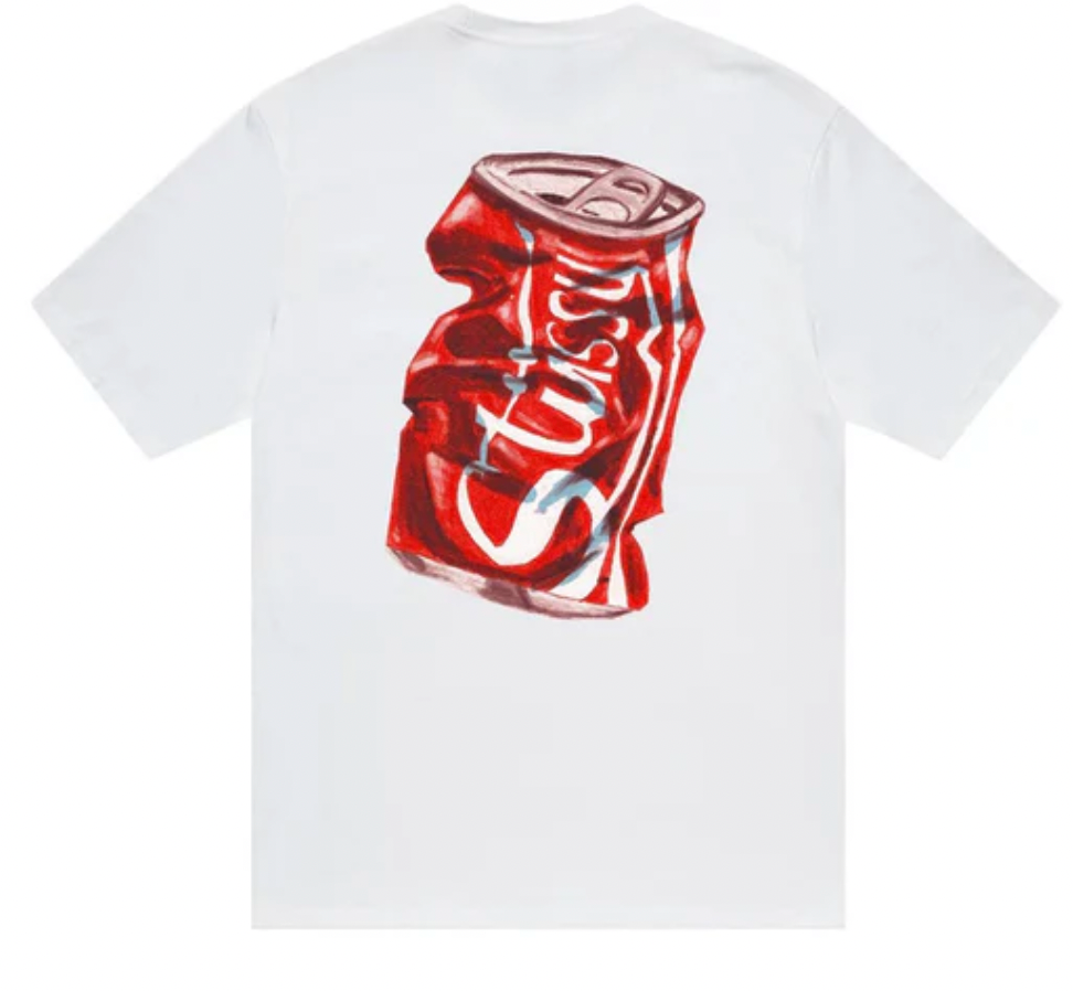Stussy Soda Can Tee 'White'