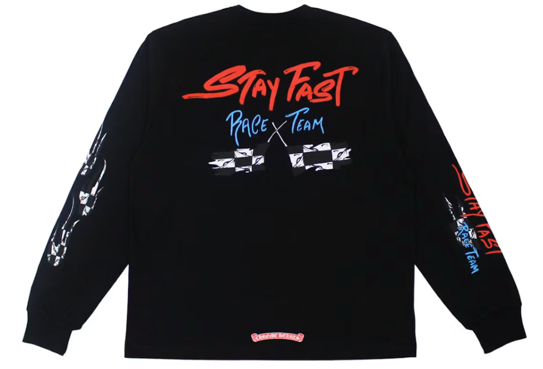 Chrome Hearts Matty Boy Stay Fast L/S T-shirt Black