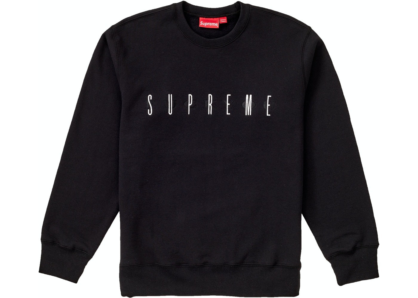 Supreme Fuck You Crewneck Black