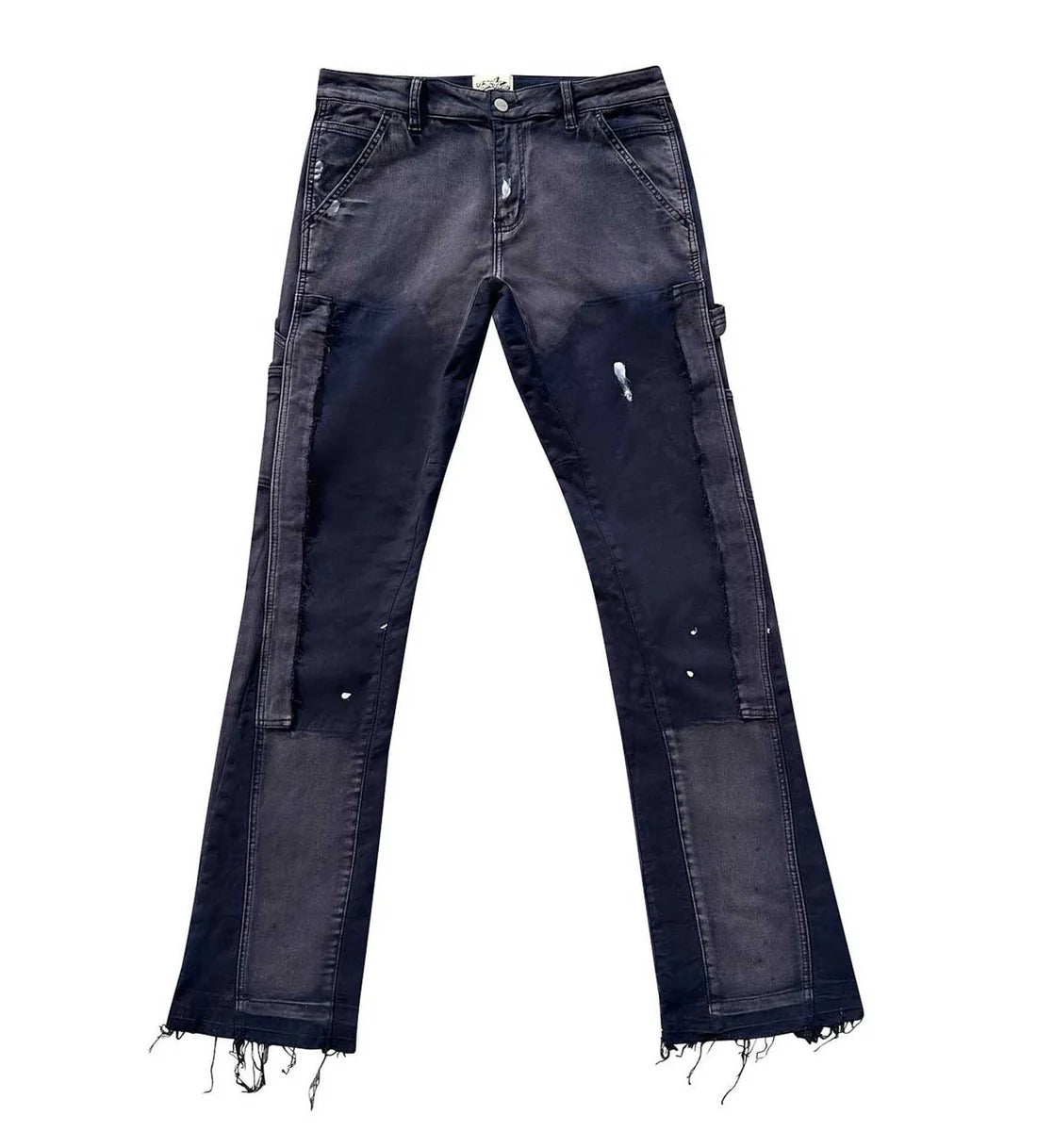 TRIPLE SEVENS FLARED JEANS NAVY