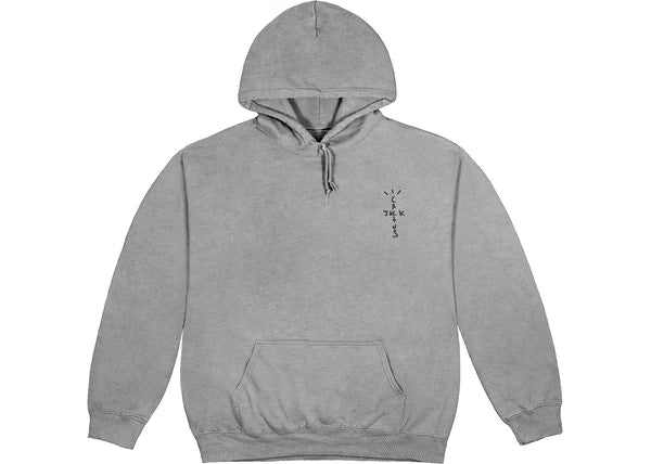 Travis Scott CJ Astro Hoodie Washed Grey