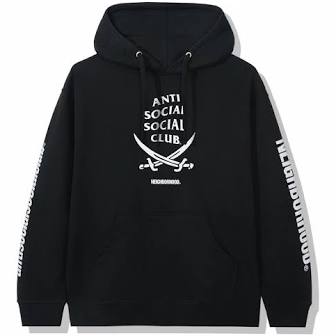 Anti Social Social Club x Neighborhood Hoodie